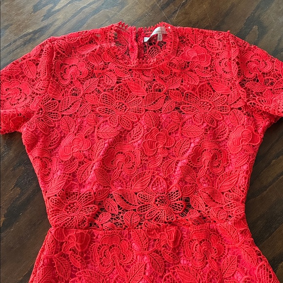 Lovers + Friends Red Lace Dress - Picture 3 of 8
